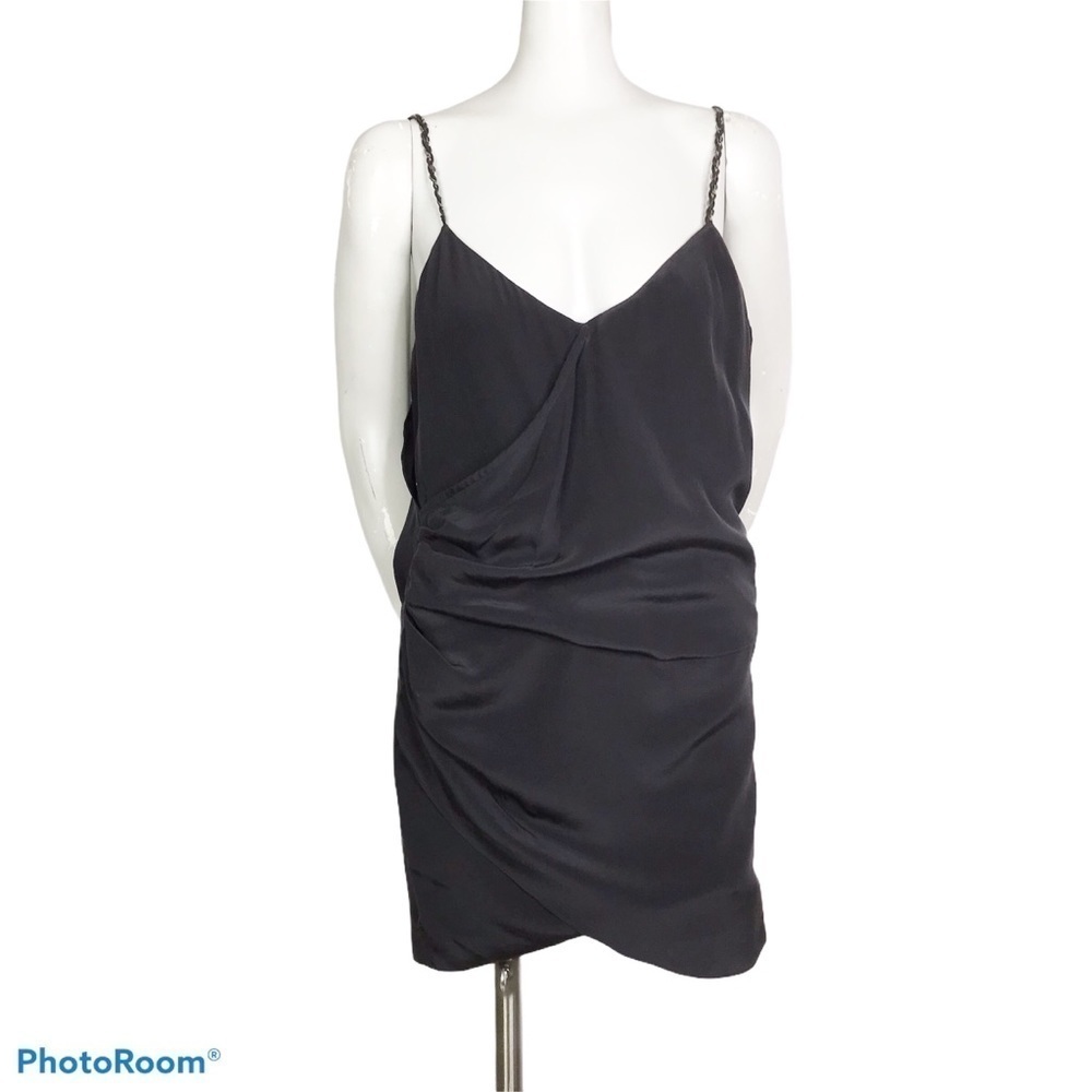 Iro Mitya chain strap spaghetti strap mini dress